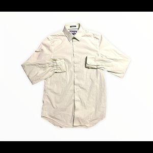 Express men modern fit size small casual dress button down long sleeve shirt